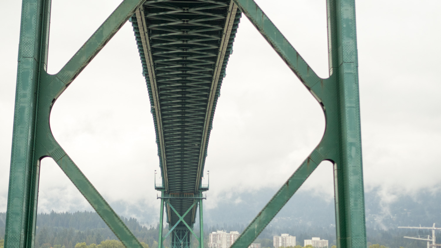 Mit dem Mietwagen durch Kanadas Westen Vancouver City, Lions Gate Bridge