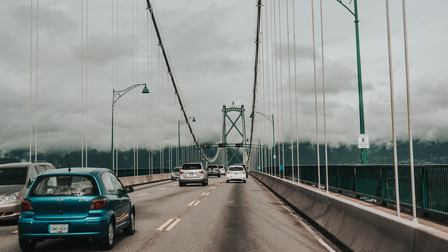 Mit dem Mietwagen durch Kanada Vancouver City, Lionsgate Bridge, Stanley Park, mit dem Mietwagen durch Kanadas Westen